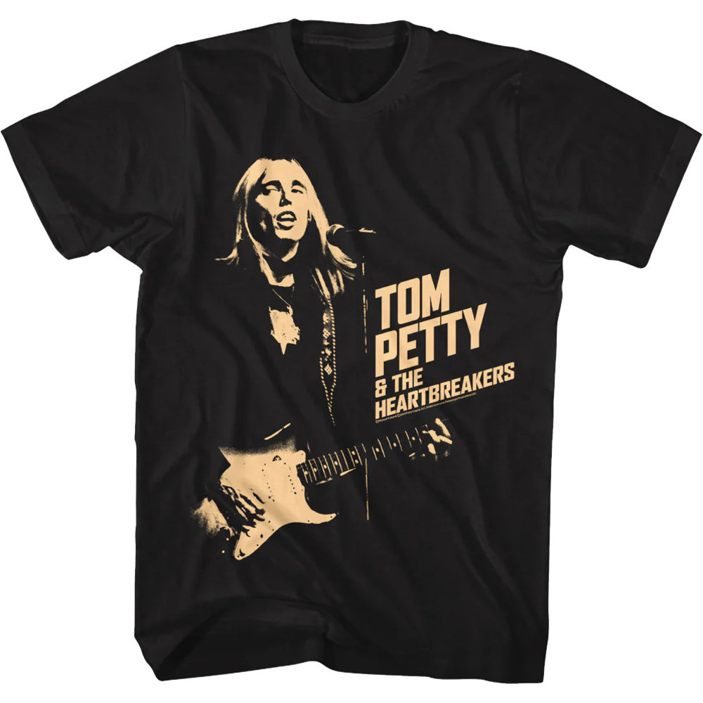 Monochrome Tom Petty The Heartbreakers Tshirt